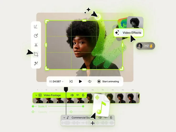 عمل إبداعي — مونتاج