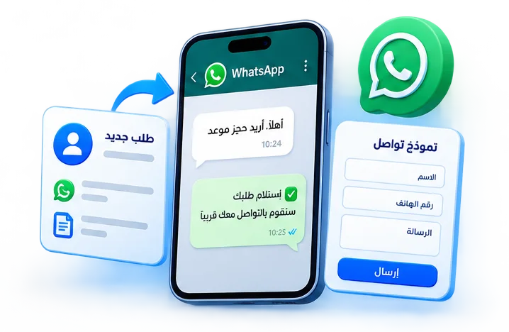 تكامل واتساب والنماذج الذكية